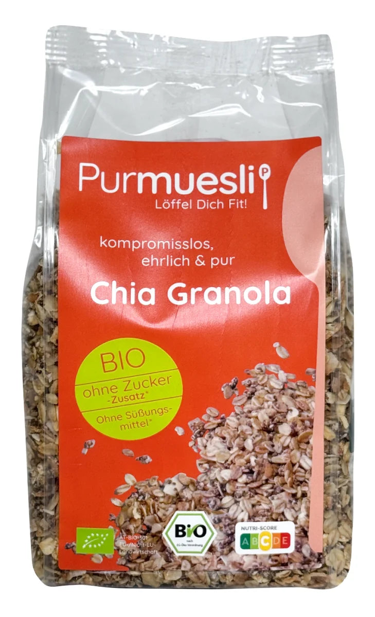 Purmuesli Bio Chia Granola 400g (6 Stück)