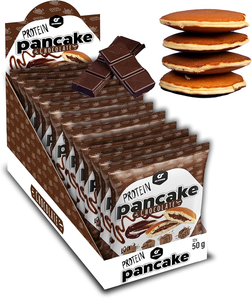 GoFitness Nutrition - Protein Pancake - Chocolate - 50g (12 Stück)