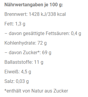 Nutripur gefriergetrocknete Früchte Der Klassiker 25 g (13 Stück)