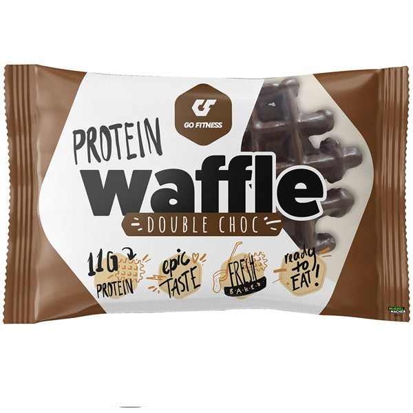 GoFitness Nutrition - Protein Waffel - Double Chocolate - 50g (12 Stück)