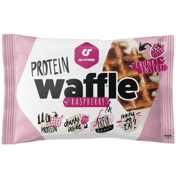 GoFitness Nutrition - Protein Waffel - Raspberry - 50g (12 Stück)