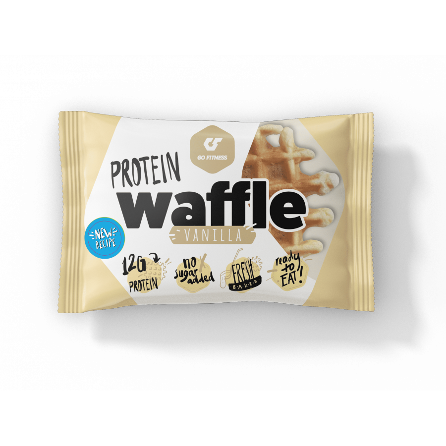 GoFitness Nutrition - Protein Waffel - Vanilla - 50g (12 Stück)