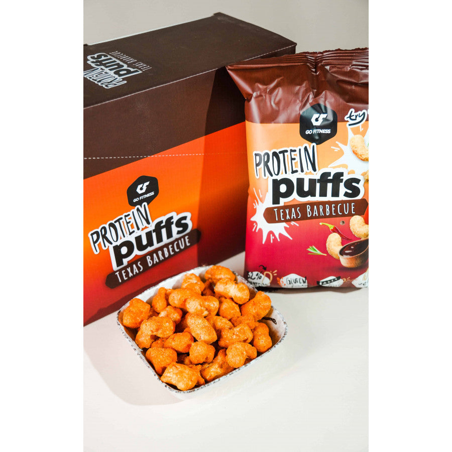 GoFitness Nutrition - Protein Puff - BBQ - 50g (12 Stück)