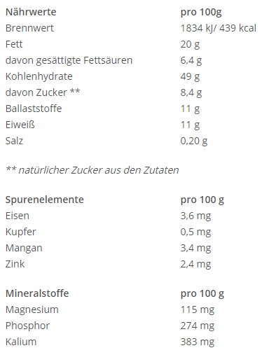 Purmuesli Bio Chia Granola 400g (6 Stück)