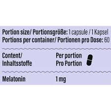 GoFitness Sleep Melatonin 60 Kapseln (4 Dosen)