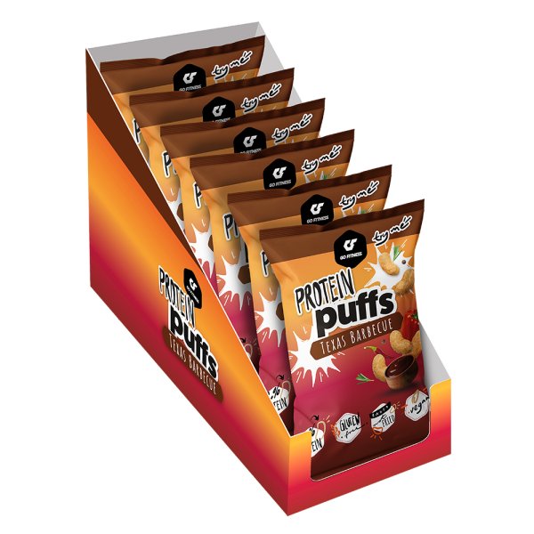 GoFitness Nutrition - Protein Puff - BBQ - 50g (12 Stück)